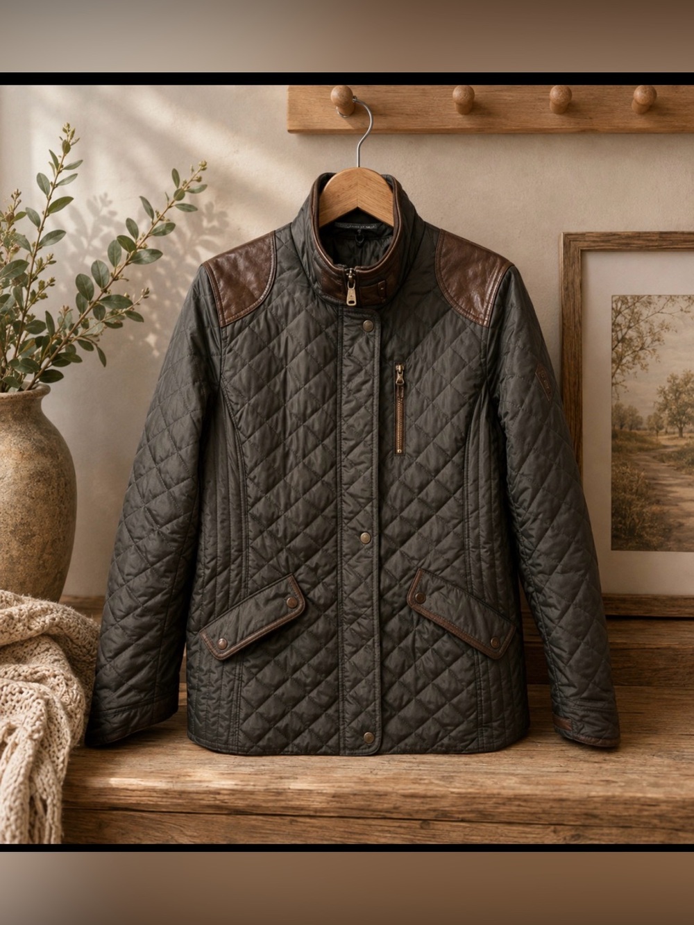 Lauren Ralph Lauren small quilted  jacket coat